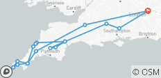  Viaje en grupo reducido a Devon y Cornualles desde Londres - 5 días - 18 destinos 