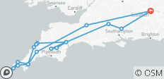  Devon &amp; Cornwall - in kleine groep - vanuit Londen - 5 dagen - 18 bestemmingen 