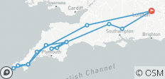 Devon &amp; Cornwall ab London Kleingruppenreise - 5 Tage - 15 Destinationen 