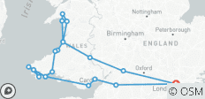  Descubriendo Gales desde Londres en 5 días con un grupo reducido - 20 destinos 