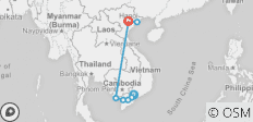  10-daagse ontspanning van Ho Chi Minh stad naar Hanoi met Phu Quoc eiland &amp; Halong Bay - 8 bestemmingen 