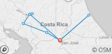  Costa Rica Adventure (Tortuguero Extension, 10 Days) - 9 destinations 