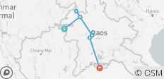  Van Chiang Rai naar Vientiane – een noordelijk avontuur – 6 dagen - 10 bestemmingen 
