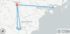  Die besten Höhepunkte von Hanoi 6 Tage - 7 Destinationen 
