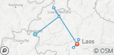  Journey Through Laos: Chiang Rai to Luang Prabang 6-Day - 10 destinations 