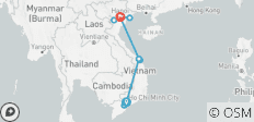  Das Beste aus Vietnam von Saigon nach Hanoi 11 Tage - Super Save - 11 Destinationen 