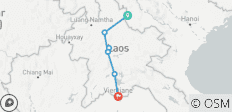  Avontuurlijke reis over de grens van Vietnam naar Laos – 7 dagen - 7 bestemmingen 