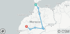  Marokko Reise (12 Tage) - 8 Destinationen 