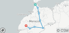  Marokko Reise (12 Tage) - 8 Destinationen 