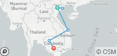  Vietnam/Cambodia 15-Day Trip - 6 destinations 
