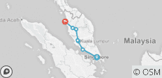  Koloniales Singapur und Malaysia (Strandurlaub, 14 Tage) - 8 Destinationen 
