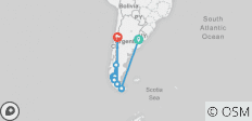  Die Wunder von Patagonien (11 Tage) - 13 Destinationen 