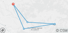  Radreise durch die Landschaften von Luberon - 5 Destinationen 