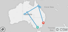  Höhepunkte Australiens - 7 Destinationen 
