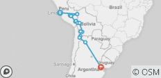  Episches Peru, Bolivien &amp; Argentinien - 19 Destinationen 