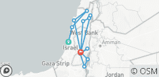  5 days in Israel - 14 destinations 