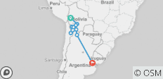 Das Beste von Bolivien und Argentinien - 9 Destinationen 