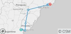  Buenos Aires to Rio Explorer - 14 destinations 