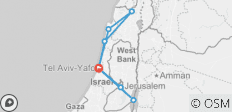  Classic Israel 3 days - 9 destinations 