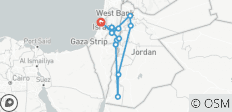  Israel, Petra &amp; Wadi Rum 9 Day Adventure (from Tel Aviv to Jerusalem) - 13 destinations 