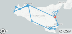  Sicilië – zelfrijdend – vanuit Catania – 8 dagen - 15 bestemmingen 