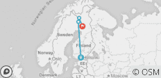  Finnisches Lappland im Winter - 4 Destinationen 