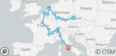  Desired Europe - 25 destinations 