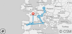  Europa: van Noord naar Zuid en Parijs - 21 bestemmingen 