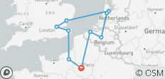  European Triangle - 10 destinations 
