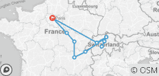  France and Switzerland - 10 destinations 