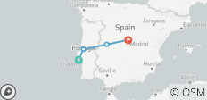  Iberische Hauptstädte - 4 Destinationen 
