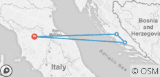  Florence To Croatia - 4 destinations 
