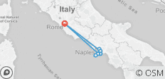  Rome naar Amalfikust - 8 bestemmingen 