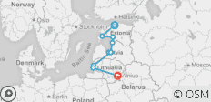  Das Baltikum mit dem Rad erkunden - 10 Destinationen 