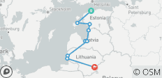  Cycle the Baltics - 10 destinations 