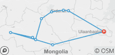  Radfahren in der Mongolei - Mit Naadam Festival - 10 Destinationen 