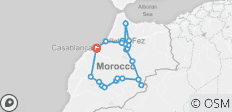  Marokko Cultuur en Natuurreis - 19 bestemmingen 