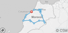  Cities, Mountains and Sahara Morocco Tour - 21 destinations 