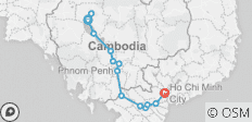  Von den Angkor Tempeln bis zum Mekong Delta (Hafen-zu-Hafen-Kreuzfahrt) - 13 Destinationen 