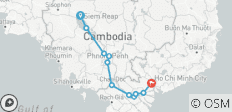  Von den Angkor Tempeln bis zum Mekong Delta (Hafen-zu-Hafen-Kreuzfahrt) - 11 Destinationen 