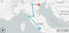  Rome, Florence et Venise - 5 destinations 