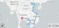  20-Day Vietnam to Cambodia: Hanoi, Ha Long Bay, Hoi An, Ho Chi Minh City, and Angkor Wat - 9 destinations 