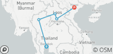  14-Day Thailand to Laos: Bangkok, Chiang Mai, Luang Prabang &amp; Hanoi - 5 destinations 