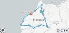  Ganz Marokko - Entdeckungsreise - 23 Destinationen 