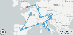  Luxuriöses Europa von Paris bis London - 36 Destinationen 