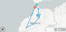  Morocco (from Spain) - 6 Days - 12 destinations 