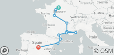  Lo mejor de Francia y Barcelona - acaba en Madrid, extensión a Madrid, 12 días - 11 destinos 