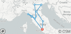  Die Wunder von Italien (11 Tage) - 14 Destinationen 