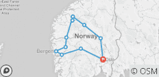  Het beste van Noorwegen (9 dagen) - 10 bestemmingen 