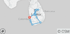 Die beste Auswahl von Sri Lanka - Kostenloses Upgrade auf Private Tour verfügbar - 15 Destinationen 